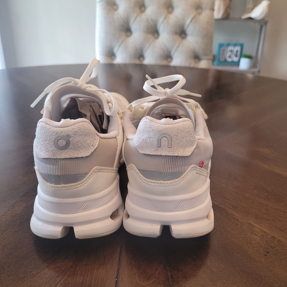 On Cloud Cloudrift Running White Sand Sneakers - image 3